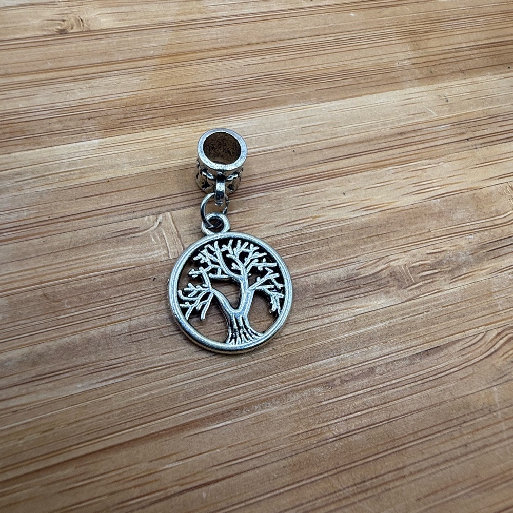 Silver Tone Tree of Life‎ Pendant Charm
